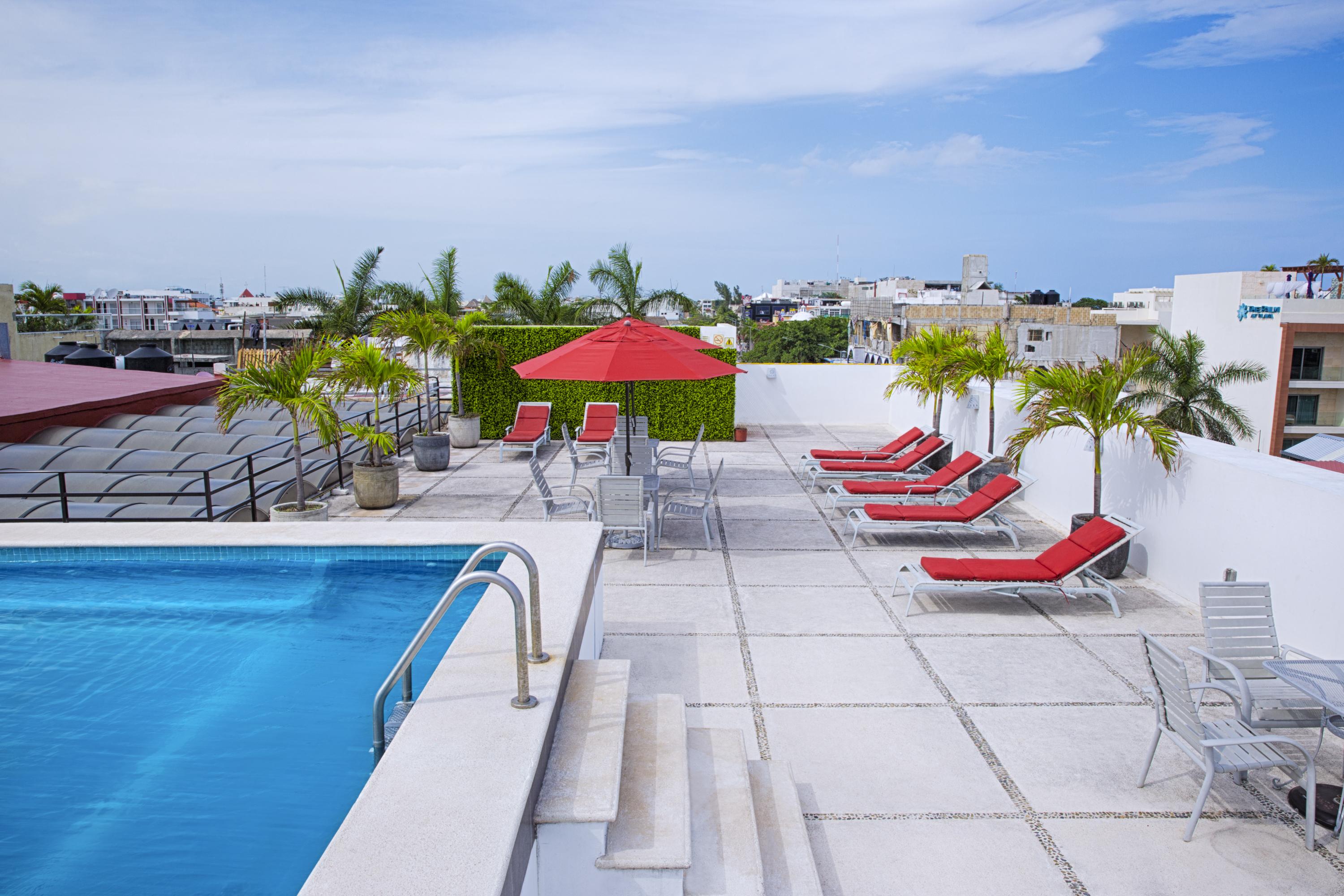 פלאייה דל כרמן Hotel Los Itzaes By 5Th Av מראה חיצוני תמונה